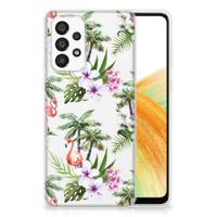 Samsung Galaxy A33 5G | TPU Hoesje | Flamingo Palms