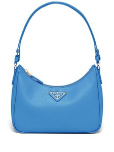 Prada mini sac Re-Edition en cuir - Bleu