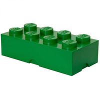 LEGO Brick 8 opbergbox - donkergroen - thumbnail
