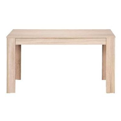 Eetkamertafel Sepp - eikenkleur - 75x120x80 cm - Leen Bakker