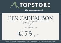 Cadeaubon TOPSTORE € 75,-