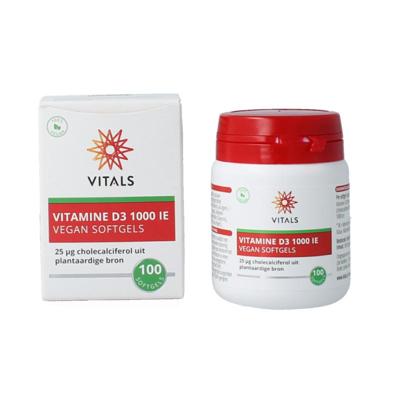 Vitals vitamine d3 1000ie vegan