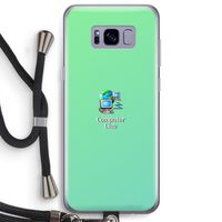 Win98: Samsung Galaxy S8 Plus Transparant Hoesje met koord