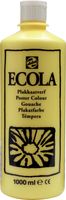 Talens Ecola plakkaatverf flacon van 1000 ml, citroengeel - thumbnail
