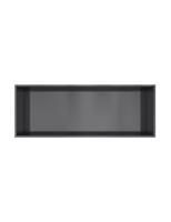 Hotbath &MORE Inbouwnis 30x80x10cm Geborsteld Zwart PVD
