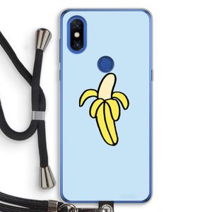 Banana: Xiaomi Mi Mix 3 Transparant Hoesje met koord