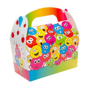 LG-Imports uitdeelbox lachgezicht, 12st.