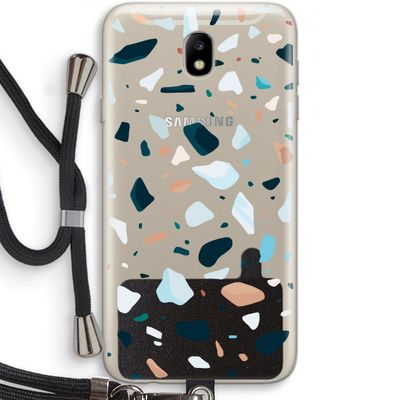 Terrazzo N°13: Samsung Galaxy J7 (2017) Transparant Hoesje met koord