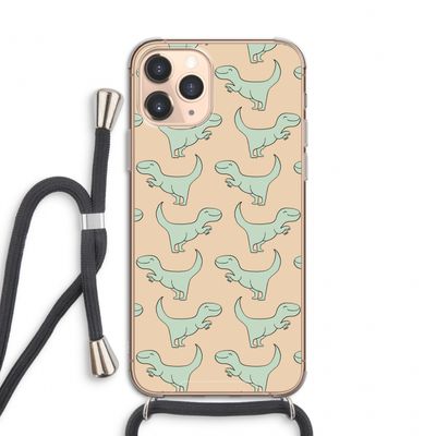 Dinos: iPhone 11 Pro Transparant Hoesje met koord