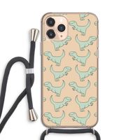 Dinos: iPhone 11 Pro Transparant Hoesje met koord