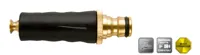 Polet sproeilans brass regelbaar softtouch blister Polet sproeilans brass regelbaar softtouch blister