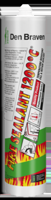 Zwaluw Fire Sealant 1200°C | 310 ml | Zwart - 10394501