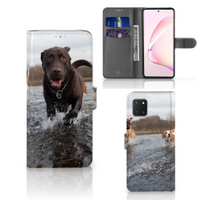 Samsung Note 10 Lite Telefoonhoesje met Pasjes Honden Labrador
