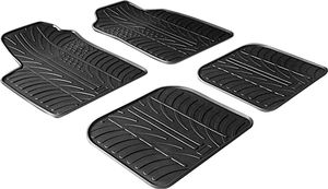 Rubbermatten passend voor Fiat Panda 2003-2011 (T profiel 4-delig) GL0132