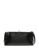 Jil Sander Goji leather shoulder bag - Noir - thumbnail