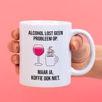 Mok Alcohol lost geen problemen op