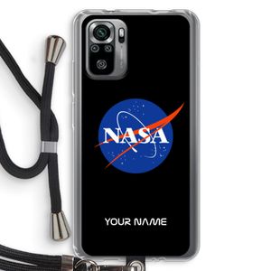 NASA: Xiaomi Redmi Note 10S Transparant Hoesje met koord