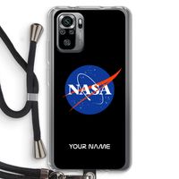 NASA: Xiaomi Redmi Note 10S Transparant Hoesje met koord