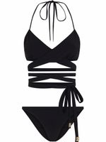 Dolce & Gabbana bikini à dos-nu - Noir - thumbnail