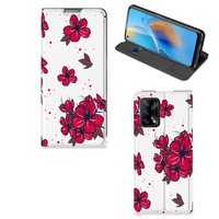 OPPO A74 4G Smart Cover Blossom Red