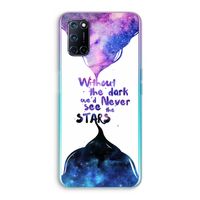 Stars quote: Oppo A52 Transparant Hoesje