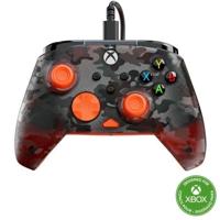 Gamepad - Xbox Series X|S, Xbox One en PC - Rematch Core - RGB - Bedraad - Zwart/Oranje Camouflage - TURTLE BEACH
