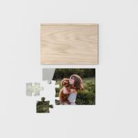 Fotopuzzel van hout