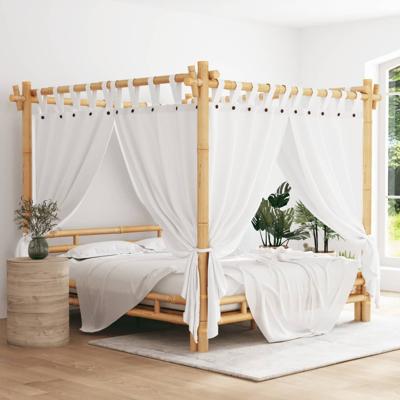 Hemelbed 180x200 cm bamboe