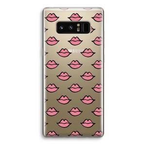 Lipjes: Samsung Galaxy Note 8 Transparant Hoesje