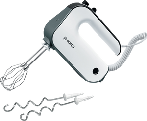 Bosch MFQ4 Handmixer 850 W Zwart, Roestvrijstaal, Wit