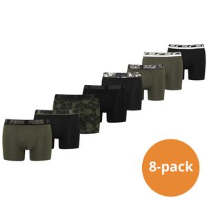 Puma Boxershorts 8-pack Forest Night-XL