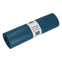 Afvalzak Cleaninq 65/25x140cm LDPE recycled T70 240L blauw - thumbnail