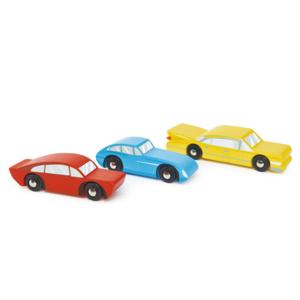 Tender Leaf Toys Retro auto&apos;s - 3 stuks