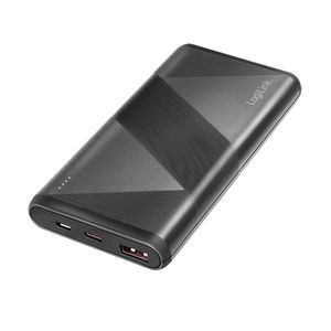 LogiLink PA0275 Accupack 10000 mAh Quick Charge 3.0, Fast Charge, Power Delivery 2.0 LiPo Zwart