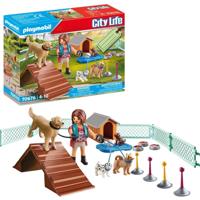 Playmobil city life cadeauset hondentrainster 70676 - thumbnail
