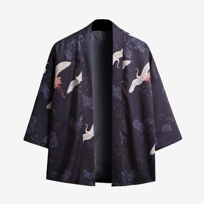 Kimono gewaad kleren voor Unisex retro partij plus grootte losse grootte: 5XL (als show)