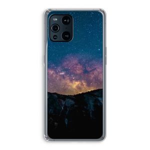 Travel to space: Oppo Find X3 Transparant Hoesje