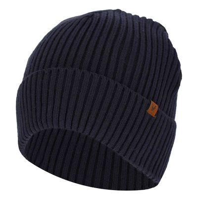 Sarlini Gebreide Muts Unisex Navy