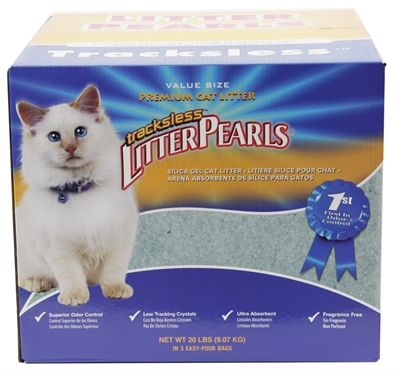 Litter Pearls Crystal clear trackless kattenbakvulling
