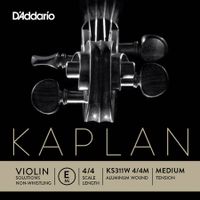 D'Addario KS311W-44M non-whistling vioolsnaar E-1 - thumbnail