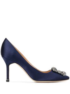 Manolo Blahnik escarpins Scorpion Hangisi - Bleu