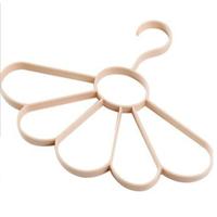 2st Plain wind Petal sjaal hanger multifunctionele ventilator hanger riem Droogrek (kaki)