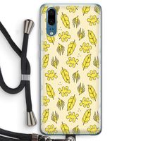 Herfst: Huawei P20 Transparant Hoesje met koord