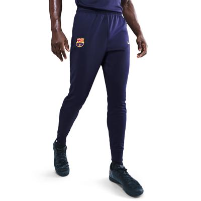 Nike FC Barcelona Strike Trainingsbroek 2025-2026 Donkerblauw Goud