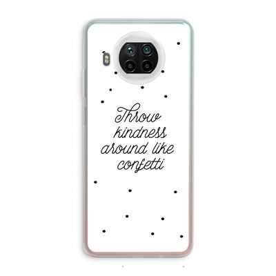 Confetti: Xiaomi Mi 10T Lite 5G Transparant Hoesje