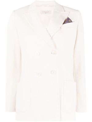 Circolo 1901 blazer en coton à boutonnière croisée - Tons neutres