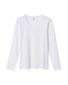 HEMA Dames T-shirt Wit (wit)