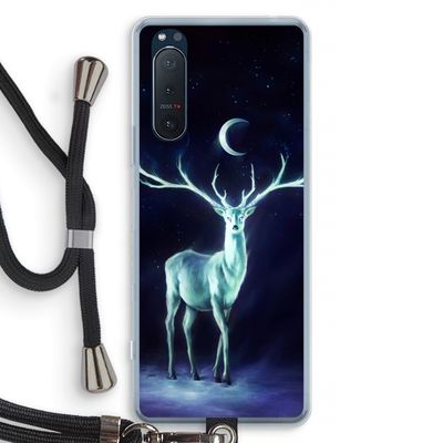 Nightbringer: Sony Xperia 5 II Transparant Hoesje met koord