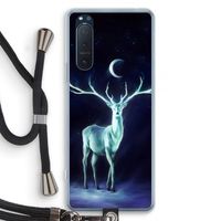 Nightbringer: Sony Xperia 5 II Transparant Hoesje met koord