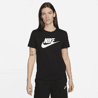Nike NSW Essential T-Shirt Dames Zwart - Maat XS - Kleur: Roze | Soccerfanshop